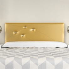 Kopfbrett Mod. Lois Swarovski 150 cm Oro