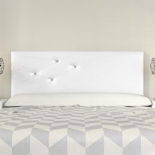 Kopfbrett Mod. Lois Swarovski 135 cm Blanco